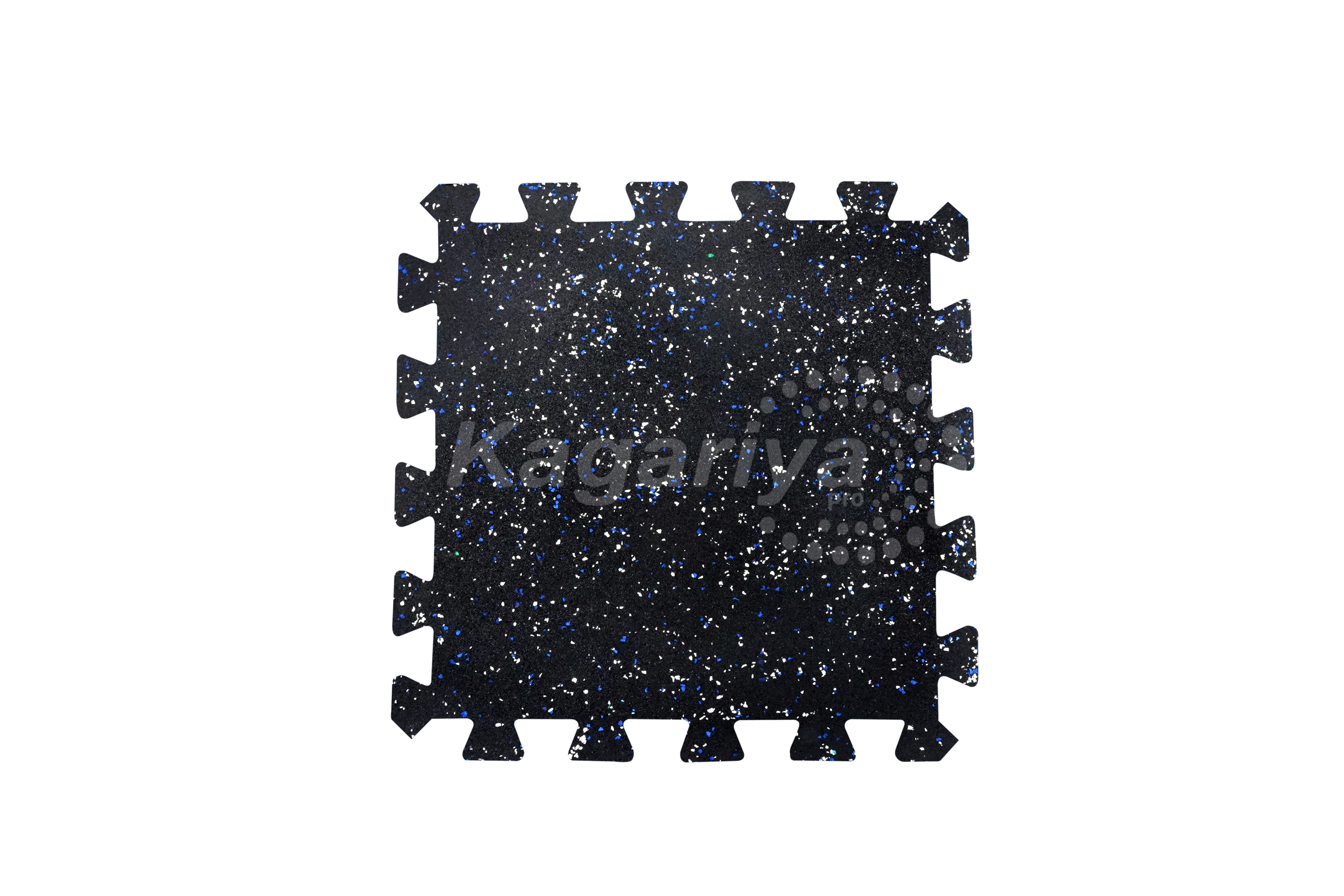 Laminated Interlocking Rubber Tile texture detail