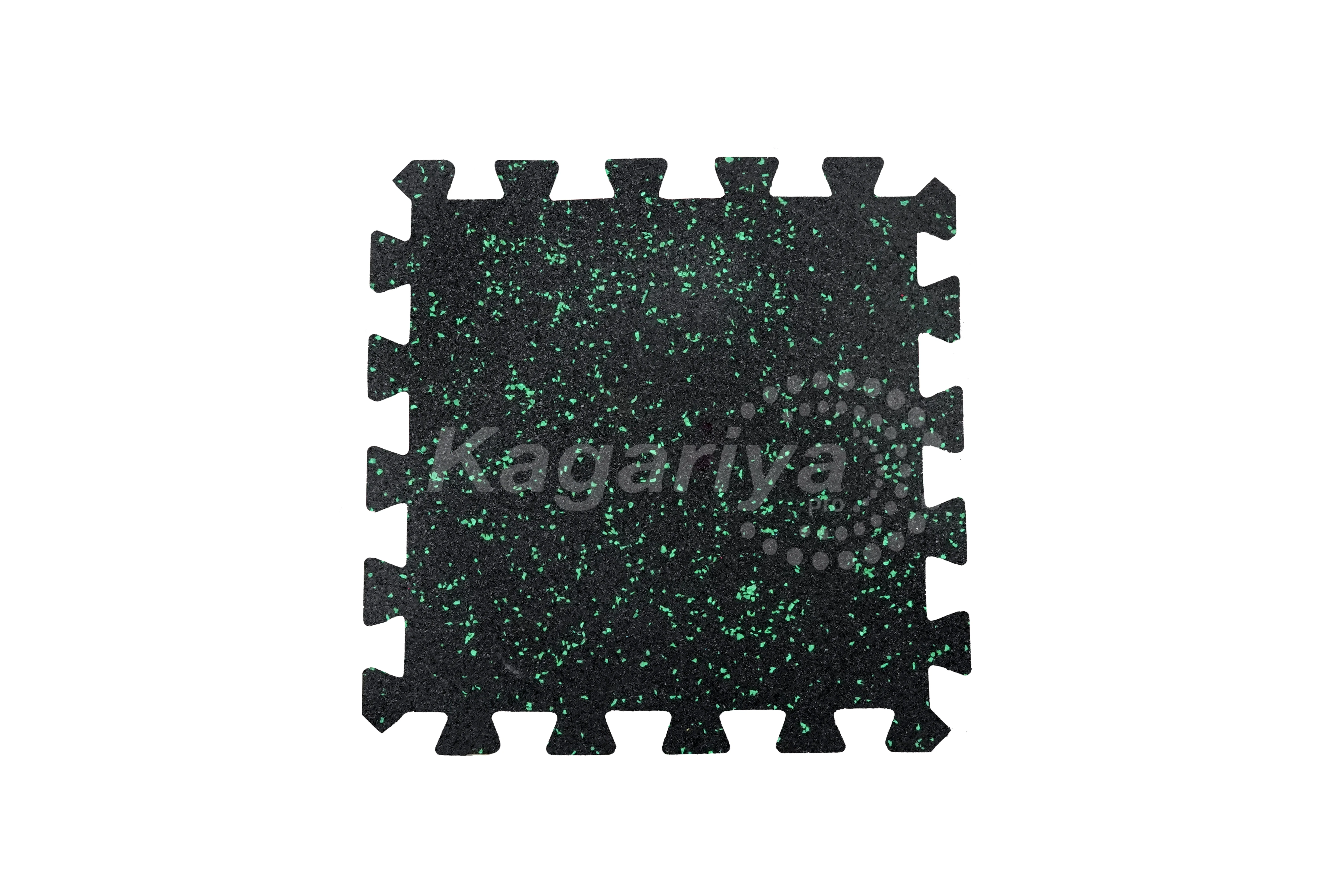 Premium EPDM Interlocking Tile green pattern